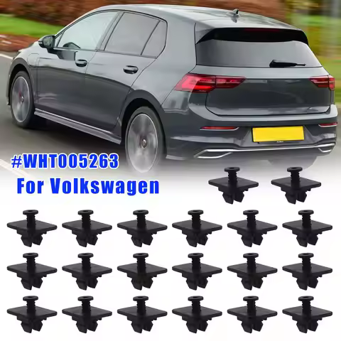 Rear Bumper and Trim Spoiler Clip Fastener Valance Panel Rivet Retainer WHT005263 For VW Up! Passat 
