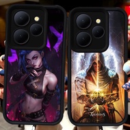 Black Casing for Tecno POP Spark GO1S 9 7 8 20 Pova 5 4 GO GO1 6 Pro Camon 12 GO2 40 30C Plus 5G H92