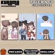 [ CUTE COUPLE ] Touch n Go Card Sticker Cover / Credit Card Sticker Cover/ Debit Card Sticker Cover