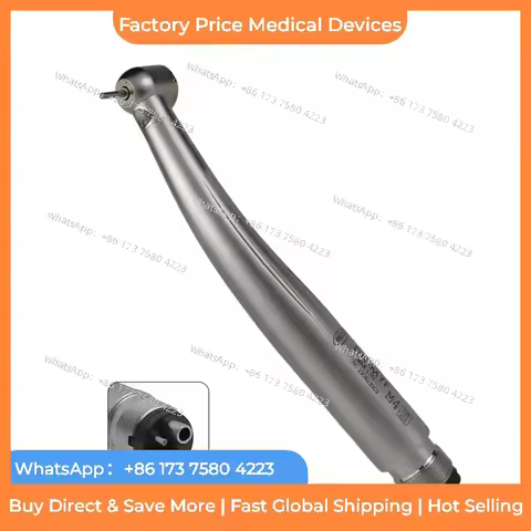 2026 Electric Generator MAX1 High Speed Air Turbine Ceramic Bearing LED Handpiece Push Button 3 Wate