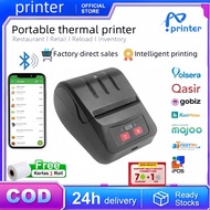 printer thermal portable Printer mesin printer mini bluetooth hp mesin print struk 2in1 printer 58mm