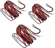 T-Shape DC Cord Car Power Cable 3M for Yaesu FT-7800R FT-7900R FT-8900R FT-2400 FT-2500 ICOM IC-F161