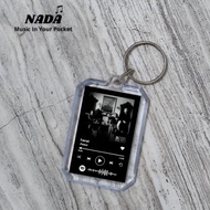 GANTUNGAN Spotify Tarot Feast Keychain | Premium Scan Barcode Song Keychain