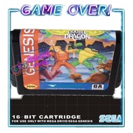 Battletoads and Double Dragon game cartridge for SEGA 16-bit machine, 16-bit resolution machine