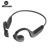 Wiresto Wireless Earbuds Bluetooth Earphone Bone Conduction Concept Earphone Neckband Headphone Hang