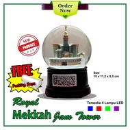 Miniature Snow Ball Kaaba Makkah Royal Clock Tower