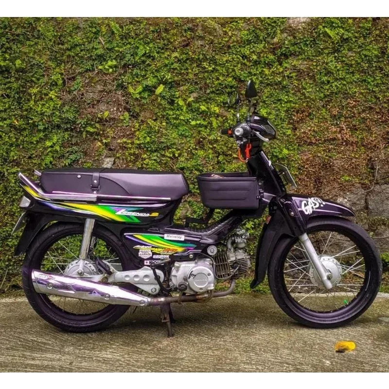STRIPING STICKER LIS DECAL STANDAR ORI BERKUALITAS astrea legenda 2 body hitam lis hijau