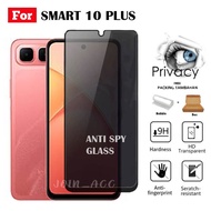 LAYAR Tempered Glass Spy For smart 10+ - Smart 10+ Screen Protector - Screen Protector Smart 10+hp