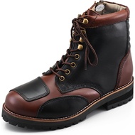 【Direct from Japan】Daytona DS-001 Motorcycle Derby Ride Boots, Genuine Leather, Cowhide (Full Grain 