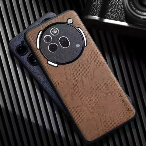 Case for Nothing Phone 3 3a Pro Phone 2a Plus Luxury Cracked Faux leather Phone cover funda for Noth