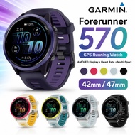 Garmin Forerunner 570 GPS Running Watch AMOLED Display Heart Rate Monitor Multi Sport
