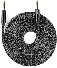 4.4mm to 3.5mm Audio Cable 6ft, KBEAR 08Plus Aux Cord Male to Male OFC Braided Stereo Jack Cable Hea