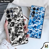 HP Case Itel Super 26 Ultrahp Latest Itel S26 Ultra/ | Itel S25 & S25 Ultra Motif BApe - Itel S26 Ul