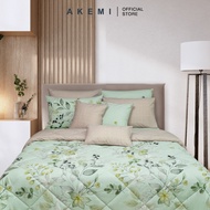AKEMI Cotton Essentials Enclave Joy Comforter Set | 100% Cotton 650TC (Super Single/ Queen/ King)