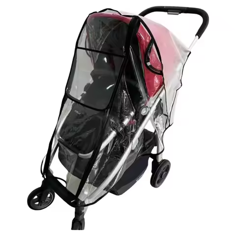 Safety EVA Materi Baby Car Rincoat Baby Stroller Accessories Rain Cover Waterproof Cover for Uppabab