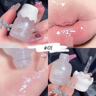 Gege Bear Magic Bow Lip Super Glitter Lip Gloss Moisturizing Lip Gloss