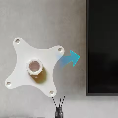 Portable Monitor Bracket Portable Monitor Mounting Adapter Bracket Plate Monitor Stand for Vesa 75 H