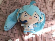 初音未來 Miku 冬季雪花主題毛公仔