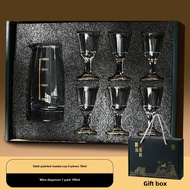 White Wine Glass Gift Set Household Wine Decanter Tass Shooter Glass Shooter Glass Shot Glass Chines