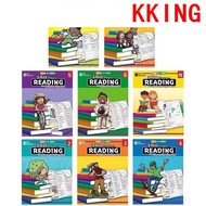 180 Days of Reading Grade K/1/2/3/4/5/6” Primary School Student's Kids Textbook Workbooks168KK