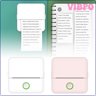 VIBPO Note Buddy Printer, Inkless Sticker Printer, Mini Bluetooth WiFi New Wrong Printer Mobile Phone Photo Title Note Hot Print IOJOA