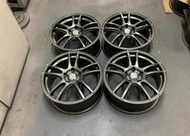 【中清中古物流區】ENKEI SC24正廠17吋5X112 7.5J ET45 平光灰 極新