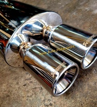 Exhaust Akrapovic Sport Muffler Twin Tips(Titanium)