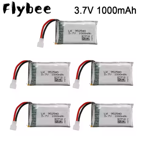 Upgraded 3.7V 1000mAh 25C Li-PO Battery 952540 For Syma X5 X5C X5C-1 X5S X5SW X5SC V931 H5C CX-30 CX