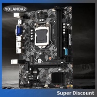 [yolanda2.sg] LGA-1155CPU Computer Motherboard DDR3*2 Memory B75M-VH Desktop Motherboard 4 Pin