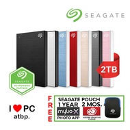2023 Seagate 2TB One Touch / Backup Plus Slim 2TB NEW Portable External Hard Drive