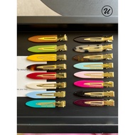 B2U Korea France Retro Seamless Hair Clip Makeup Side Clip Bangs Hairpin Acetate French Hair Accesso