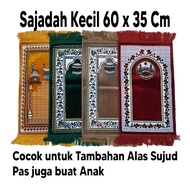 Sajadah Anak Sejadah Kepala Ukuran 35x60 cm Perlengkapan Sholat Sejadah Turki Turkey Kecil Mini Mura