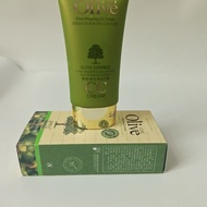 Olive Translucent White Touch-Up cc Cream (Organic Green) Brighten Skin Tone Concealer Moisturizing 