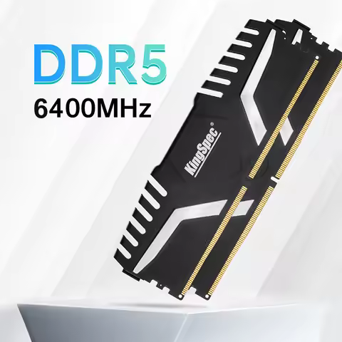 KingSpec DDR5 RAM Memory 32GB 16GBX2 6000MHZ 6400MHz DDR 5 UDIMM XMP 3.0 Internal Memory Module for