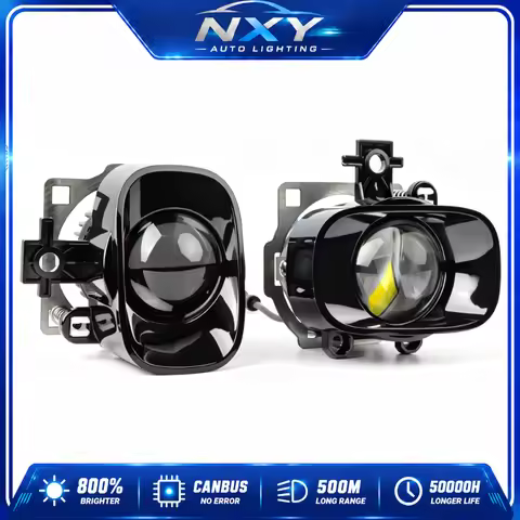 NXY NX39 2 Inch Bi LED Fog Light Projector Lens Hi Lo Beam Retrofit Headlight Lamp For Nissan Patrol