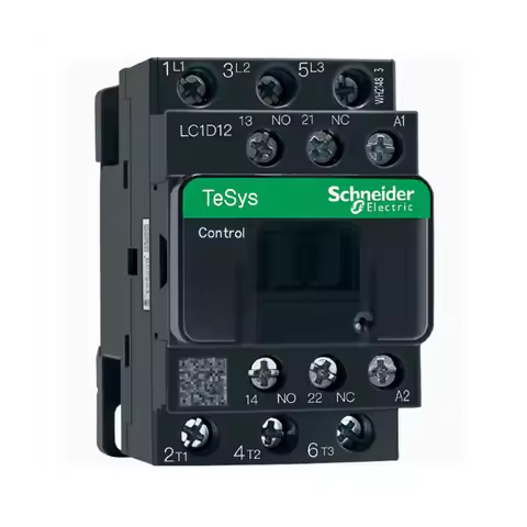 Black Schneider version Three-pole ACcontactor LC1D09 LC1D12 LC1D18 LC1D25 LC1D32 LC1D38 B7C F7C Q7C
