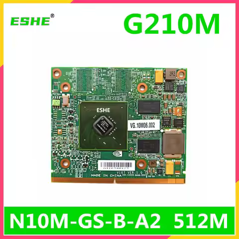 N10M-GS-B-A2 512MB graphics card VG.10M06.002 G210M Graphic Video Vga Card For ACER Aspire 5739 5935