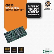 SATA TOOLS | 09913 SATA 9PC SCREWDRIVER TRAY SET.