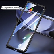 Front Case for Samsung Galaxy Z Fold7 Fold6 Mobile Phone with Tempered Glass Film Shockproof Screen 