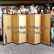 JAPANESE BYOBU FOLDING SCREEN / BACKGROUND DECOR • 1PC • JAPAN SURPLUS