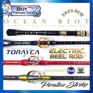 2025 PIRATEZ STRIKE OCEAN RIOT ELECTRIC REEL ROD FISHING ROD