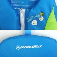 Int2- New Children's Swimming Life Vest Swimming Jacket Blue for Kid SizeS-XL Buoyancy