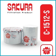 ◩ ▼ ◑ Sakura Oil Filter for Isuzu 4BC2, 4BE1