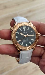 海馬Omega Seamaster Professional 300M 18k rose gold