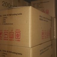 100ml 200mlToples Jar Botol Kaca / Glass Jar 100ml 200ml puding yogurt selai