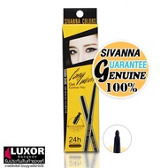 Siwanna Gel Liner Dark Black Eyeliner Auto With Sharpener HF777 Sivanna Colors Long Wear Pen