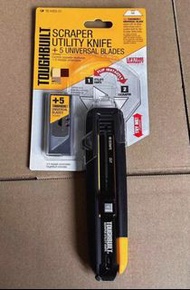 限時優惠，美國Toughbuilt重型美工刀變形,  原封包裝裡面有五片刀片，刀架上有一片,消費券優惠期間， 凡購買兩件或以上TOUGHBUILT產品正價八折，只限TB產品，荃灣實體門市交收，豐業五金