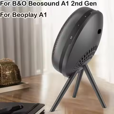 Portable Desktop Speaker Mount Stable Vibration Reduction Speaker Stand for B&O Beosound A1 2nd Gen/