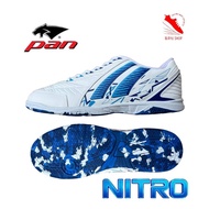 [สินค้าลิขสิทธิ์แท้ 100%] รองเท้าฟุตซอล PAN  NITRO รองเท้าฟุตบอล ทนทาน พื้นยางนุ่ม