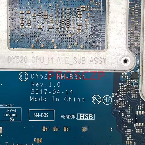 For Lenovo Legion Y520-15IKBM Laptop Motherboard DY520 NM-B391 BY520 5B20P24389 B520P24400 I5 I7 CPU